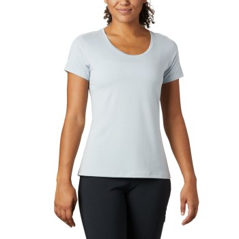 Columbia Malvern Cove Short Sleeve, Camiseta Grises Para Mujer | 189304-MUR